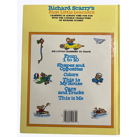 Richard Scarry's First Little Learners This Is Me Hardcover Book - Picture 8 of 10